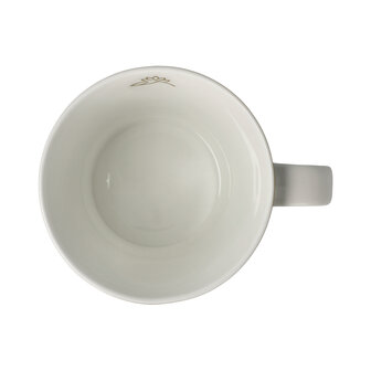 Goebel - Lotus | Koffie / Thee Mok Yin Yang Zwart | Beker- porselein - 350ml - 2 stuks