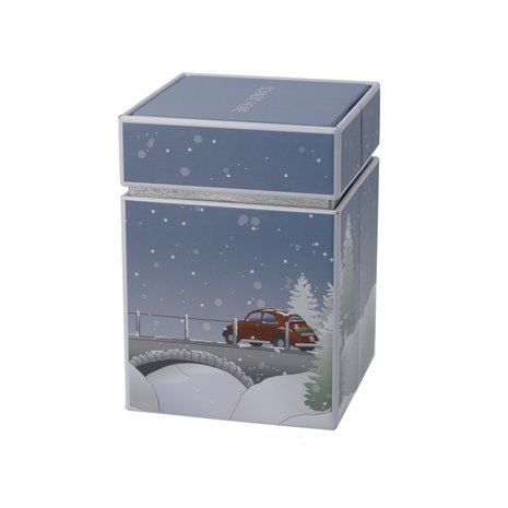 Goebel - Scandic Home | Tea Box Driving Home | Storage box - 11cm - Christmas