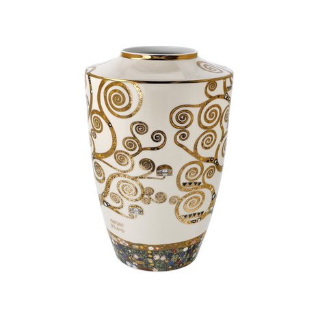  Goebel-Gustav Klimt | Vase L'Arbre de Vie 24 | Artis Orbis - porcelaine - 24 cm - avec de l'or véritable