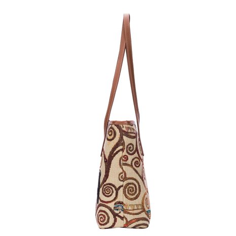 Goebel - Gustav Klimt | Bag The Tree of Life | Shoulder bag - 38cm - Fabric