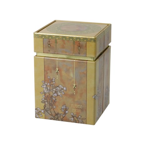 Goebel - Alphonse Mucha | Tea box Topas | Storage box - 11cm - Artis Orbis