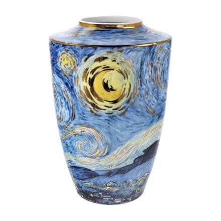 Goebel - Vincent van Gogh | Vase Starry Night 24 | Artis Orbis - porcelain - 24cm - with real gold