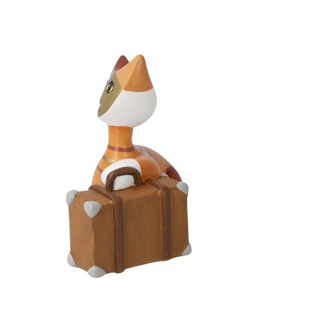 Goebel - Rosina Wachtmeister | Decoratief beeld / figuur Villeggiatura estiva | Porselein - 10cm - 2020