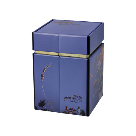  Goebel - Jan Davidsz de Heem | Boîte à thé Fleurs d'été | Métal, 11cm, boîte de rangement