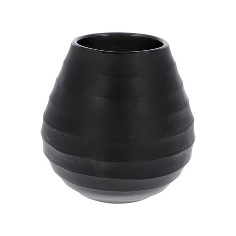 Goebel - Accessoires | Vase Ardoise Noir 14 | Verre - 14cm