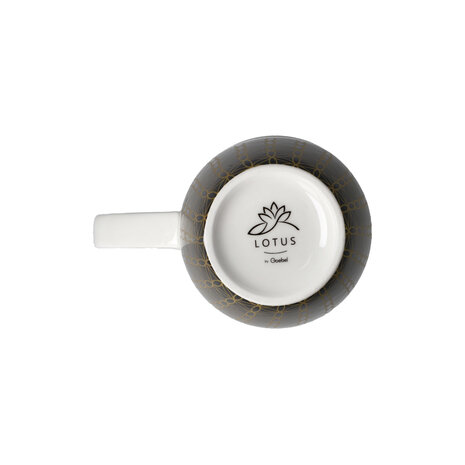 Goebel - Lotus | Tea Mug Yin Yang Black | Cup - porcelain - 450ml