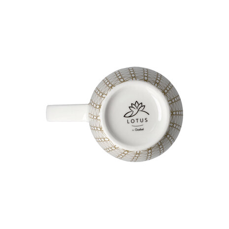 Goebel-Lotus | Tasse à Thé Fleur de Vie Blanc | Tasse - porcelaine - 450ml