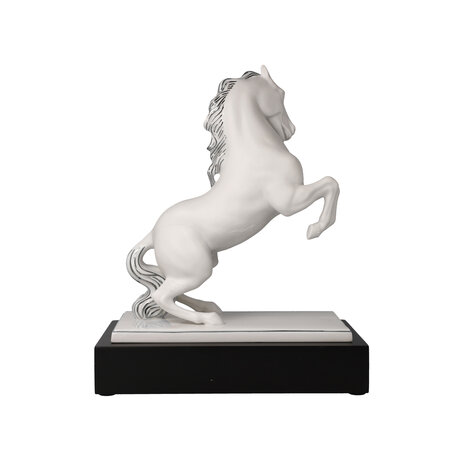 Goebel - Studio 8 | Decoratief beeld / figuur Paard | Porselein - 31cm - met platina