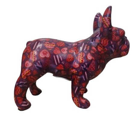 Pomme Pidou Spaarpot Hond Franse Bulldog Jack Medium 004 (22cm)