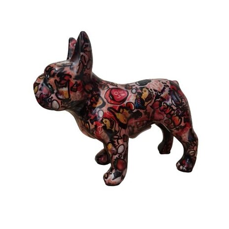 Pomme Pidou Spaarpot Hond Franse Bulldog Jack Medium 005 (22cm)