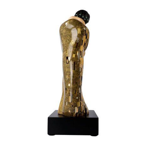 Goebel-Gustav Klimt | Statue / personnage décoratif Le Baiser | Porcelaine - 33 cm - Édition limitée - avec de l'or véritable
