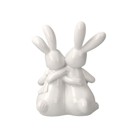 Goebel - Pâques | Statue / figurine décorative Haas Blanche-Neige - Forever | Porcelaine - 16cm