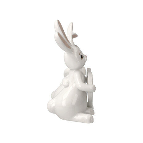 Goebel - Pâques | Statue / figurine décorative Haas Blanche-Neige - Forever | Porcelaine - 16cm