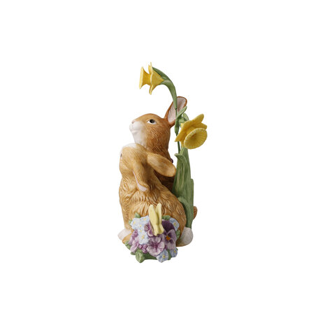 Goebel - Pâques | Statue / personnage décoratif Lièvre Spring Awakening | Porcelaine - 26 cm - Edition Limitée
