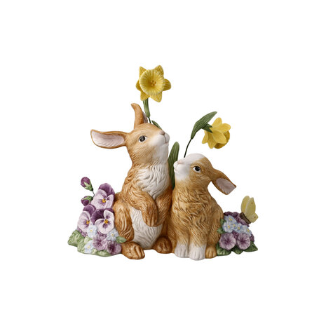 Goebel - Pâques | Statue / personnage décoratif Lièvre Spring Awakening | Porcelaine - 26 cm - Edition Limitée