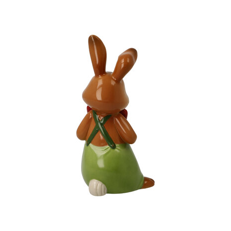 Goebel - Easter | Decorative statue / figure Hare Naughty boy | Pottery - 12cm - Easter bunny