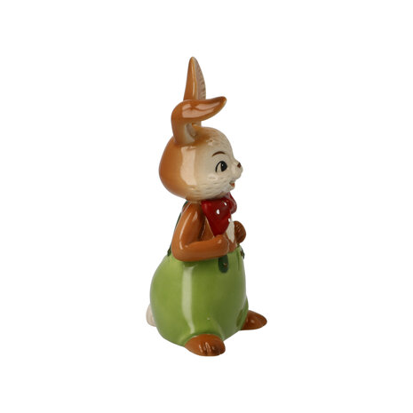 Goebel - Pâques | Statue / figurine décorative Lièvre Méchant garçon | Poterie - 12cm - Lapin de Pâques
