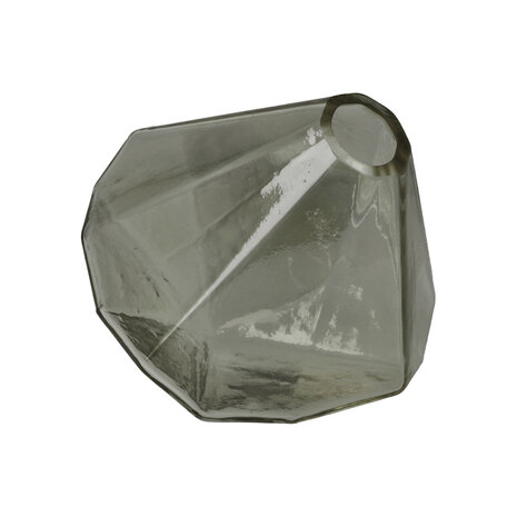 Goebel - Accessoires | Vase Gris diamant 14 | Verre - 14cm