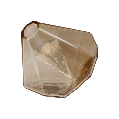Goebel - Accessoires | Vaas Diamond Shiny Sand 14 | Glas - 14cm