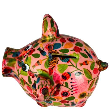 Pomme Pidou Sparschwein Rosie Medium 001 (18x15x15cm - Keramik)