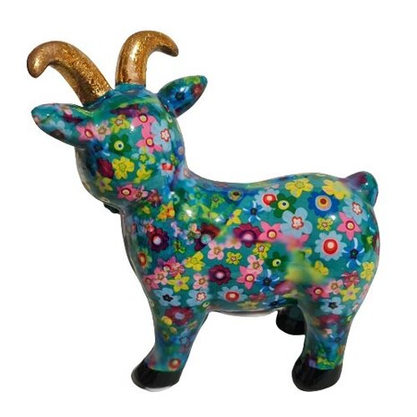 Pomme Pidou Money Box Goat Gabriel E Medium (21x18x9cm - Ceramic)
