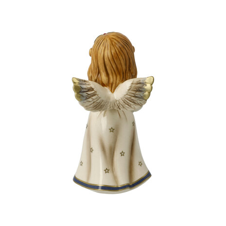 Goebel - Noël | Statue / figurine décorative Crèche Ange Ange Gardien | Faïence - 11cm