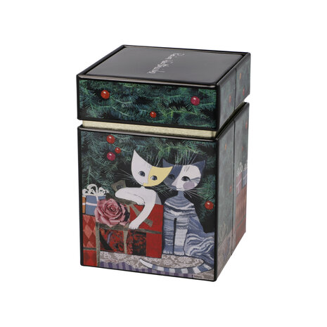Goebel - Rosina Wachtmeister | Tea box Buon Natale | Storage box - 11cm - Artis Orbis