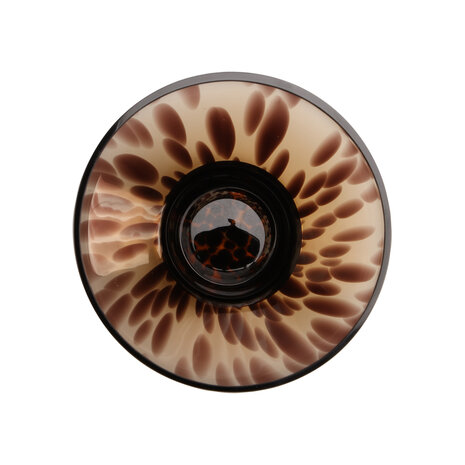 Goebel - Accessoires | Vase Ambre Pluie 40 | Verre - 40 cm