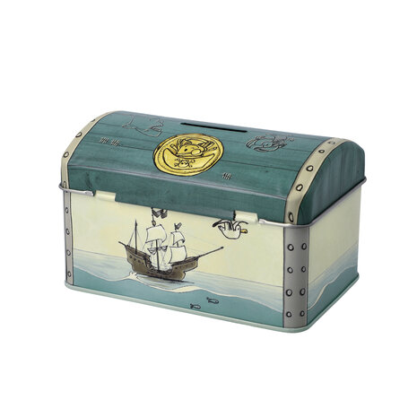 Goebel - Anouk | Money Box Treasure Hunt | Metal - 13cm - reusable