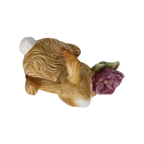 Goebel - Pâques | Statue / figurine décorative Lièvre - Lièvre annuel 2024 | Porcelaine - 9cm - Lapin de Pâques