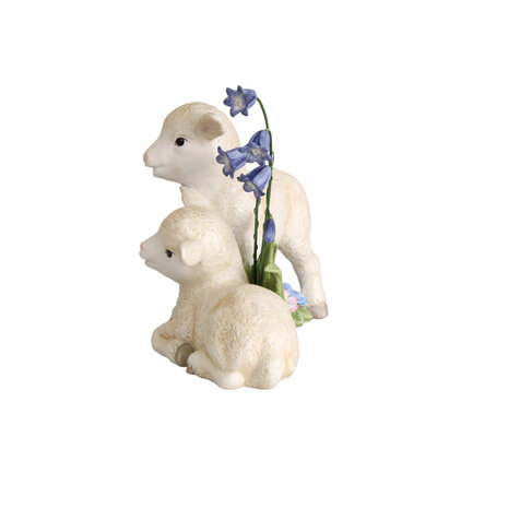 Goebel - Pâques | Statue / figurine décorative Mouton - Enfants du printemps | Porcelaine - 24cm - Edition Limitée