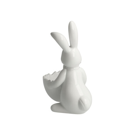 Goebel - Pasen | Decoratief beeld / figuur Haas Snow White - Sweet Boy | Porselein - 16cm - 2024