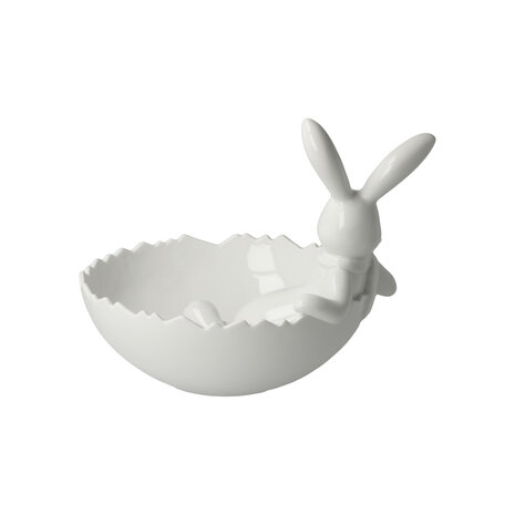 Goebel - Pasen | Decoratief beeld / figuur Haas Snow White - Sweets for my Sweet | Porselein - 20cm - 2024