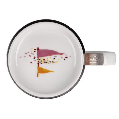 Goebel - Rosina Wachtmeister | Tea Mug with sieve Sottosopra | Cup - porcelain - 450ml