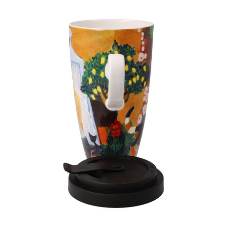 Goebel - Rosina Wachtmeister | Coffee / Tea Mug Una bellissima giornata | Cup to go - porcelain - 500ml - with lid