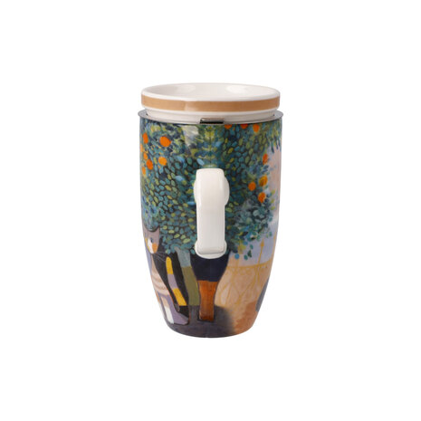 Goebel - Rosina Wachtmeister | Tea Mug with sieve Tempi felici | Cup - porcelain - 450ml