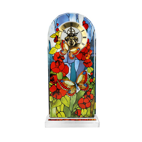 Goebel - Louis Comfort Tiffany | Tafel Klok Vlinder