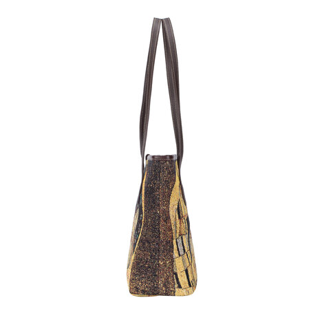 Goebel - Gustav Klimt | Bag The Kiss | Shoulder bag - 38cm - Fabric