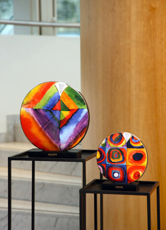 Goebel - Vassily Kandinsky | Vase Etude de couleurs / carrés 33