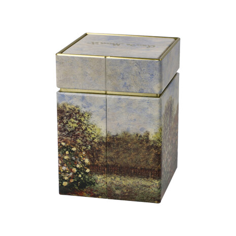 Goebel-Claude Monet | Coffret à thé La Maison de l'Artiste | Métal - 11cm - boîte de rangement - Artis Orbis