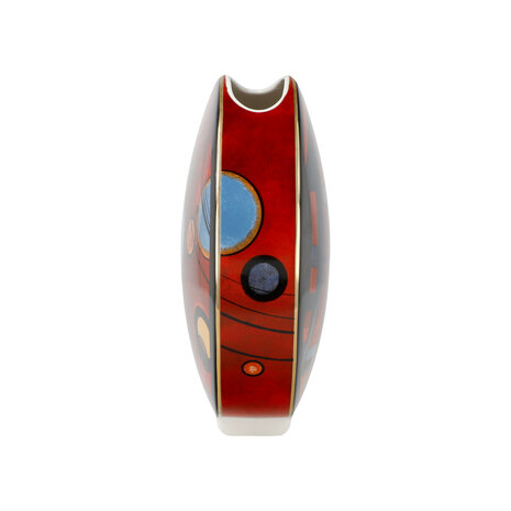Goebel - Wassily Kandinsky | Vase Heavy red 20 | Porcelain - 20cm