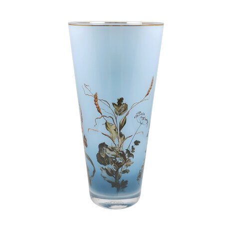 Goebel - Jan Davidsz de Heem | Vase Summer Flowers 30 | Glass - 30cm - with real gold