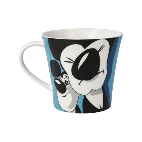 Goebel - Johannes Häfner | Coffee / Tea Mug Mouse blue | Cup - porcelain - 350ml