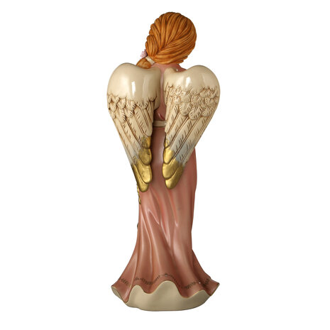 Goebel - Noël | Statue / figurine décorative Ange Gardien Sécurité | Faïence - 50cm - Edition Limitée