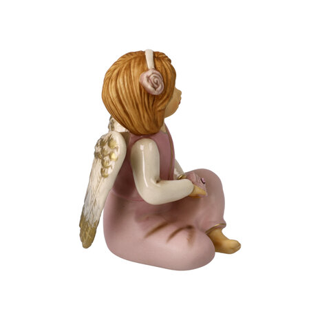 Goebel - Noël | Statue / figurine décorative Ange Gloria Ange de l'amour | Faïence - 10cm