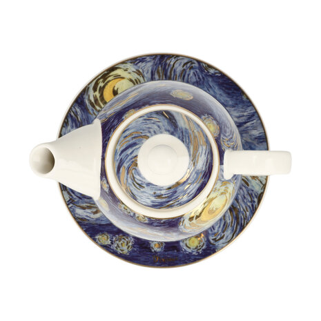 Goebel - Vincent van Gogh | Teapot Tea for One Starry Night | Porcelain - teapot - 350ml