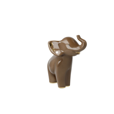 Goebel - Elephant | Decorative statue Pika Pika | Earthenware - 11cm - elephant - with real gold