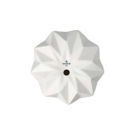 Goebel - Kaiser | Candlestick Polygono Star 9 | Porcelain - 9cm - 1 candle