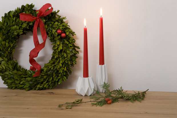 Goebel - Kaiser | Candlestick Polygono Star 9 | Porcelain - 9cm - 1 candle