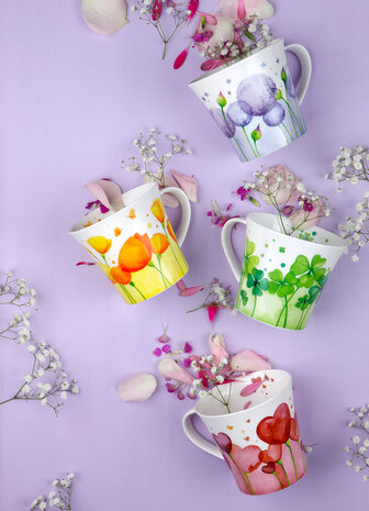 Goebel - Accessories | Coffee / Tea Mug Fiore Happiness | Cup - porcelain - 350ml